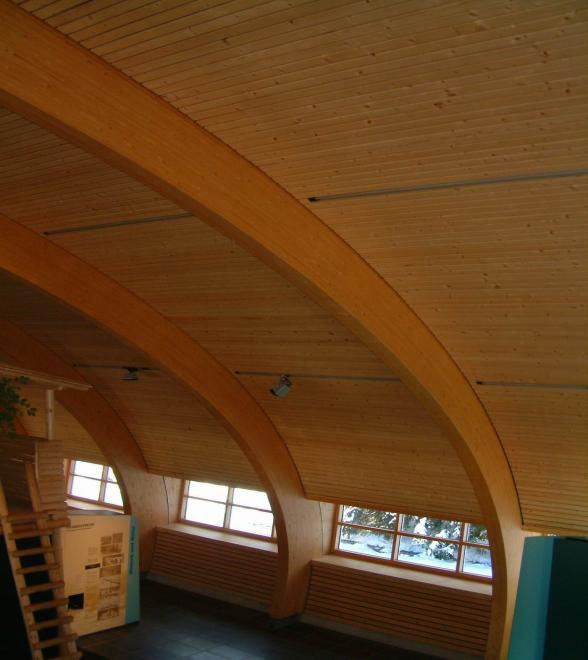 Sportska hala sa krovnim nosačima od LLD-a (foto: Glavonjić B. 2013.)