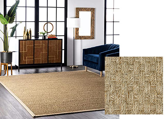 Snažna, izdržljiva i neporozna, morska trava (engl. Seagrass ) je nešto mekša pod nogama od nekih drugih prirodnih vlakana, ali nije od jute.