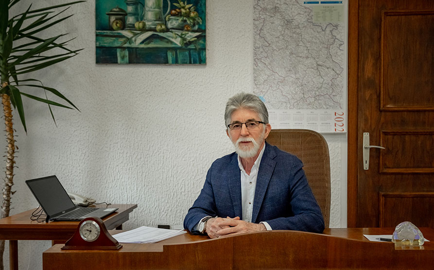 Lajoš Djantar, vlasnik firme Ake Djantar iz Bačke Topole