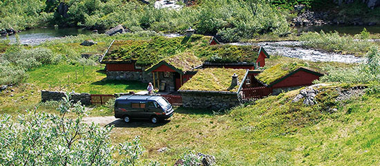 Kuće u kombinaciji kamen – drvo, otporne na seizmička dejstva - Stambeni objekat iz južnog dela Norveške